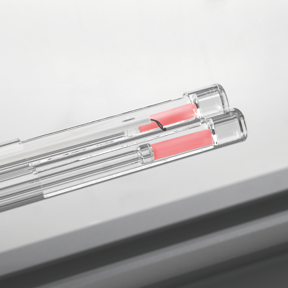 Linseis DIL L75 PT/V Dilatometer – Detailbild der Messsonden zur thermischen Ausdehnungsanalyse