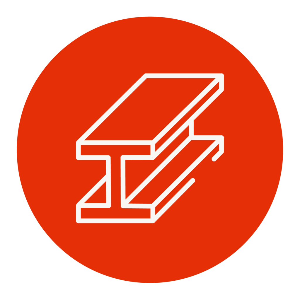 Symbol für thermische Analyse und Materialcharakterisierung metallischer Werkstoffe